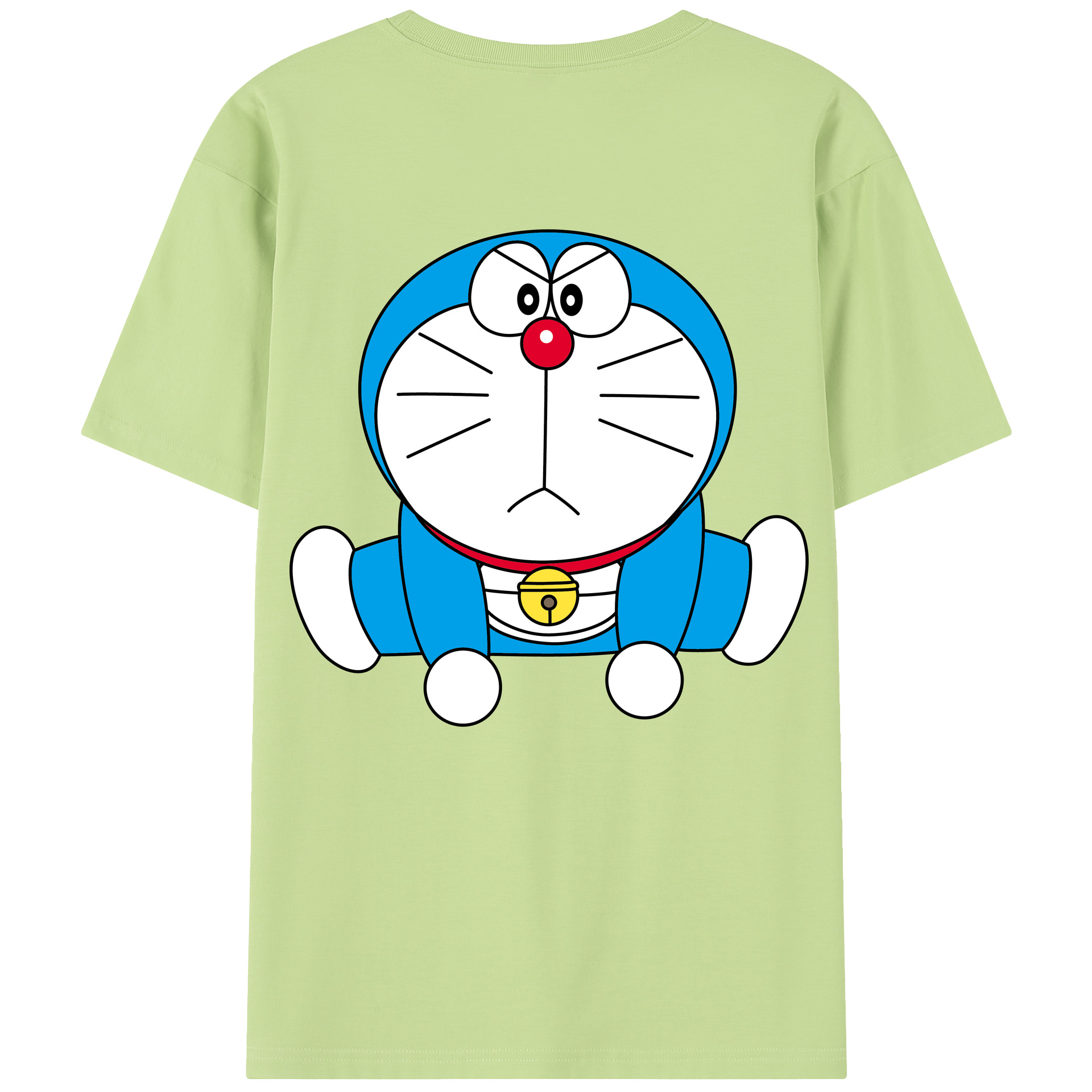 （画像用） ドラえもん Doraemon 綿100％半袖Tシャツ（背面プリント）